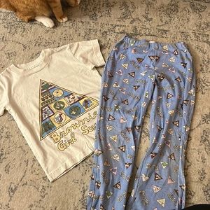 Vintage brownie Girl Scout set